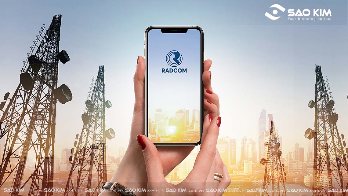 RADCOM - Thiết kế logo, bộ CIP Công ty RADCOM Việt Nam